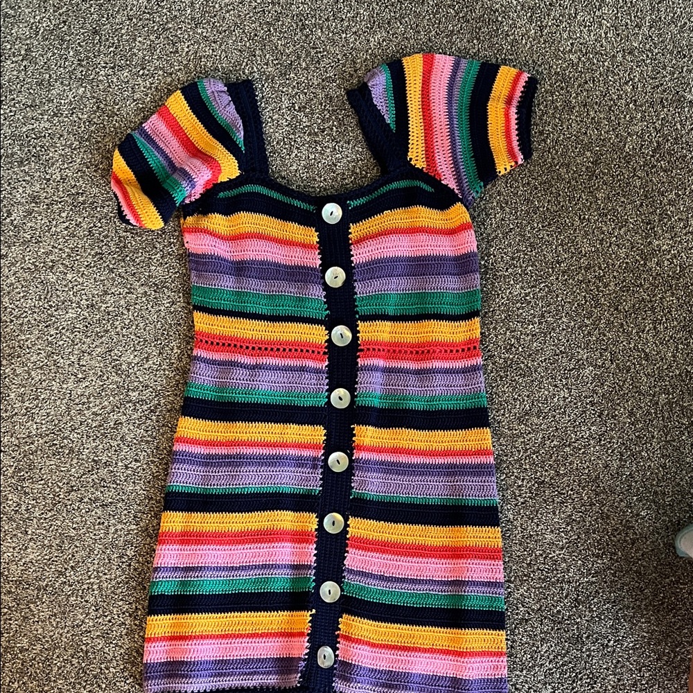 Colorful seen dress new!